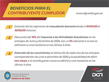 DGR Beneficios Contribuyentes