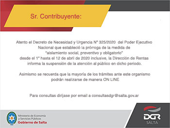 DGR Señor Contribuyente