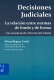 decisiones judiciales