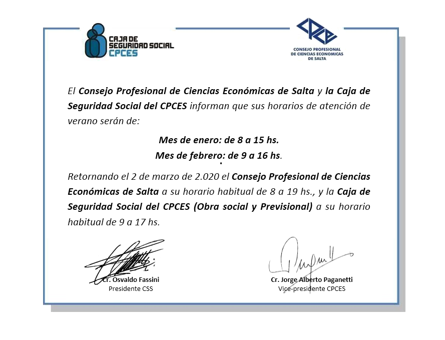 Aviso Horario Verano 2019