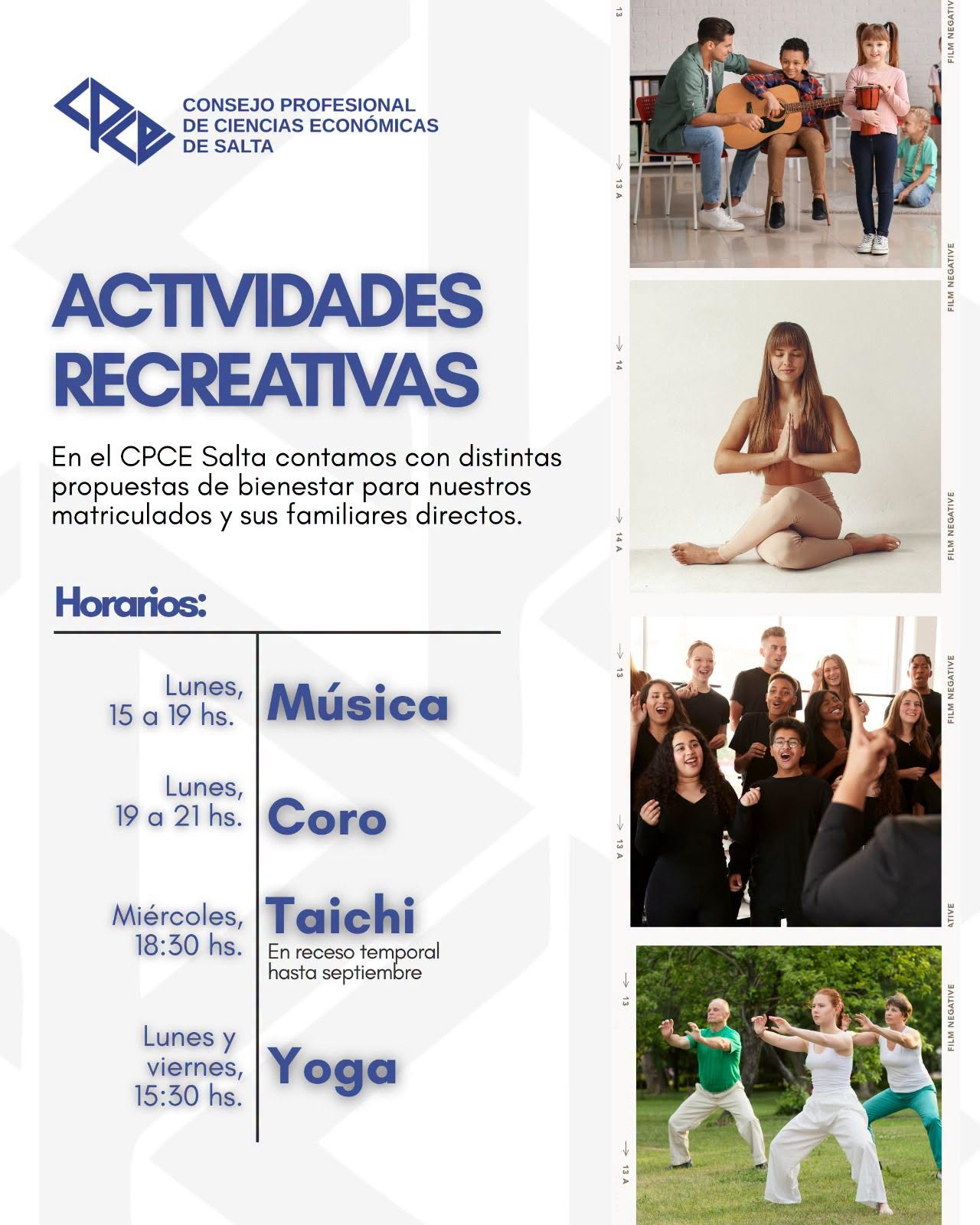 ACTIVIDADES RECREATIVAS