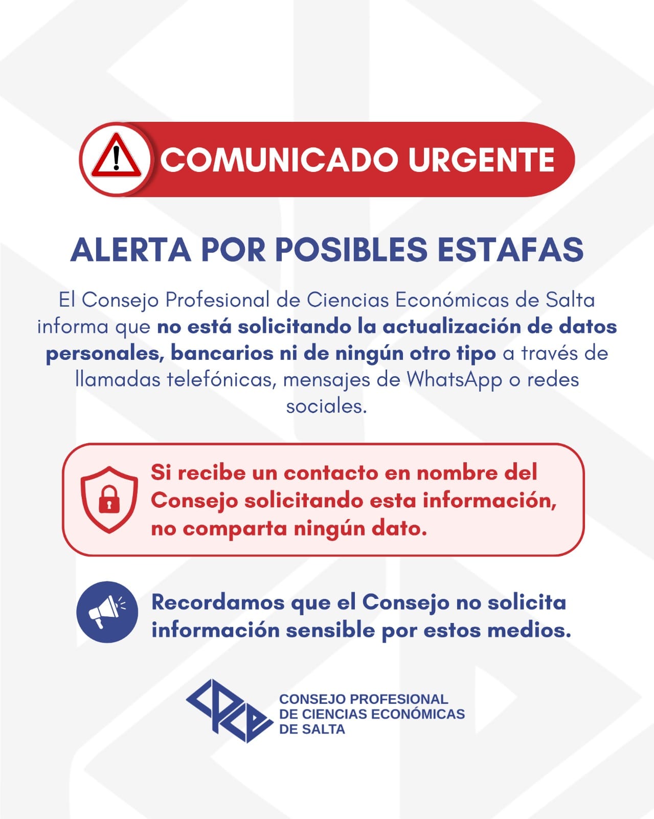 ALERTA ESTAFAS