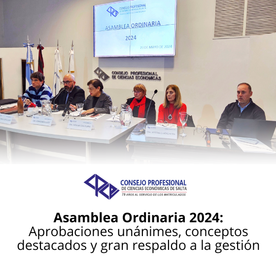 ASAMBLEA ORDINARIA 2024