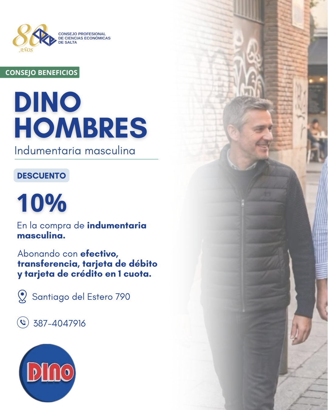BENEFICIOS DINO HOMBRES