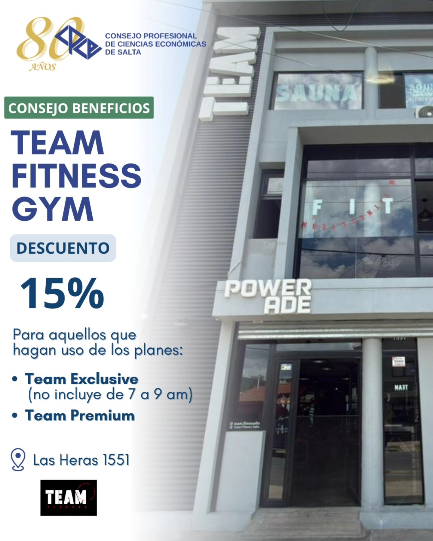 team fitness gym