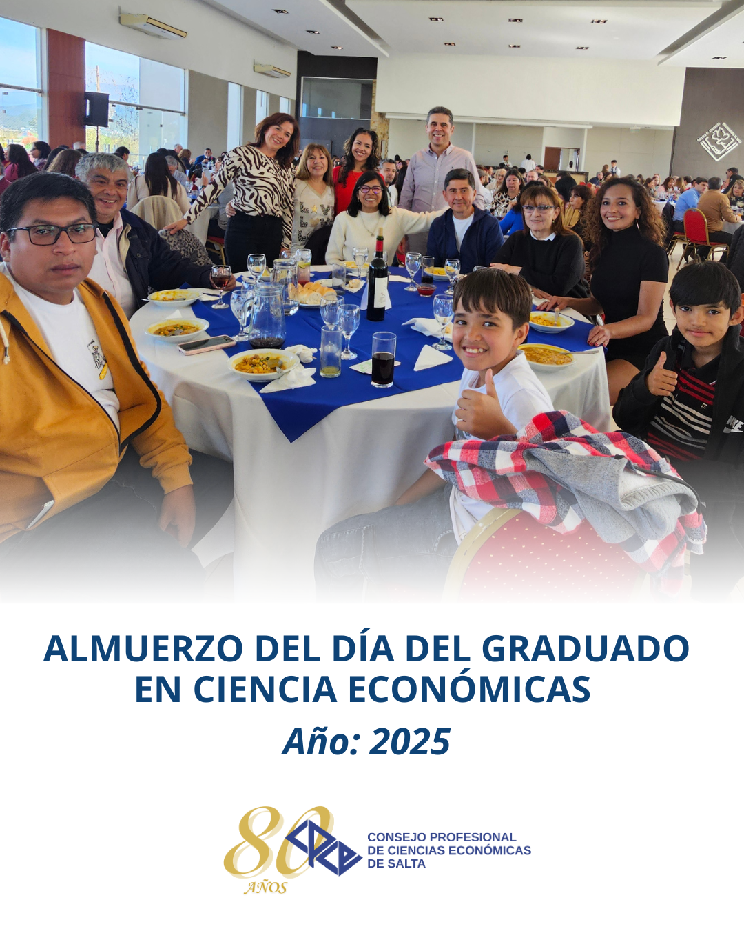 Almuerzo dia del Graduado