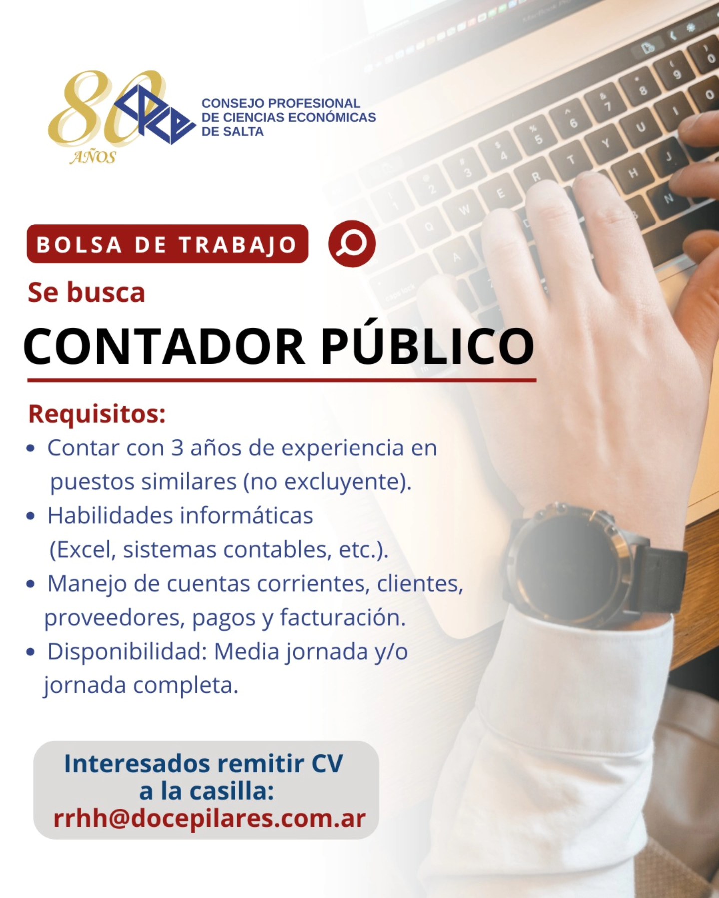 Bolsa de Trabajo | - Consejo Profesional de Ciencias Económicas