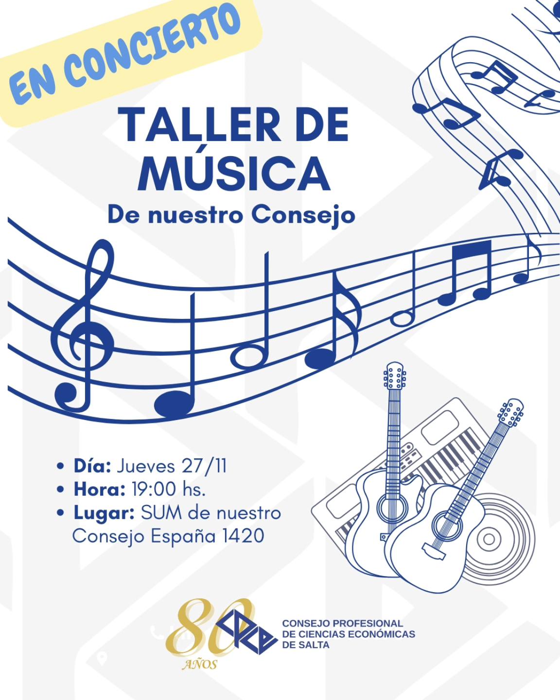 TALLER DE MÚSICA