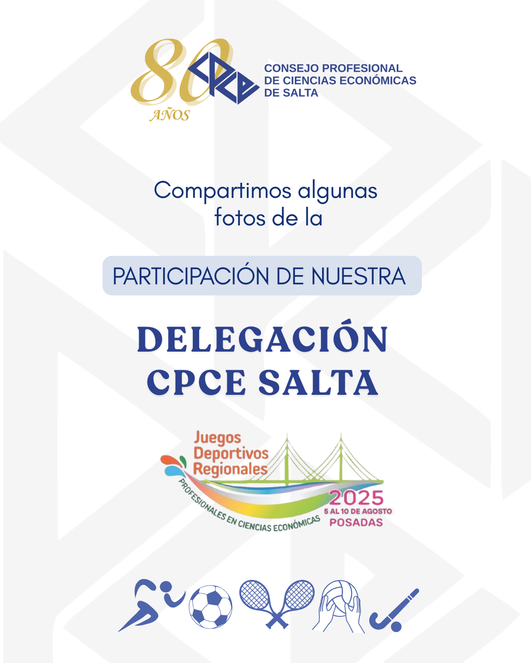 PARTICIPACIÓN ENCUENTRO DEPORTIVO