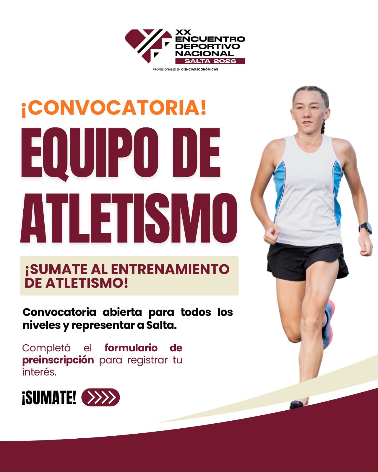 EQUIPO DE ATLETISMO