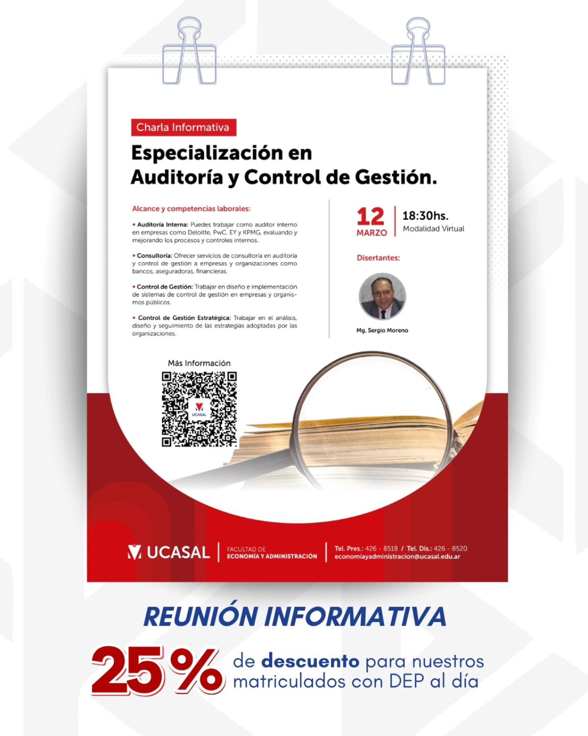 ESPECIALIZACION EN GESTION DE AUDITORIA
