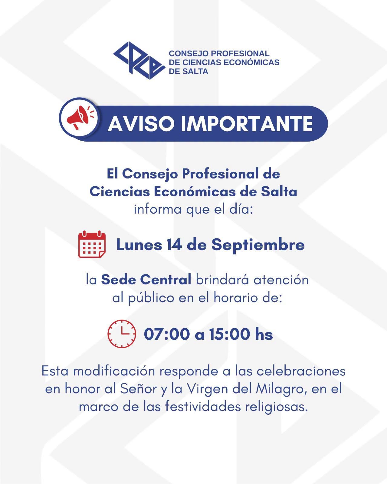 HORARIO DE TRABAJO 14-09
