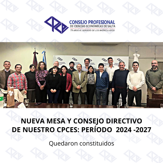 NUEVA MESA Y CONSEJO DIRECTIVO