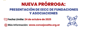 NUEVA PRORROGA - ASOCIACIONES Y FUNDACIONES WEB