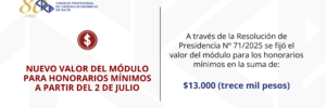 NUEVO VALOR HONORARIOS JULIO 2025 WEB