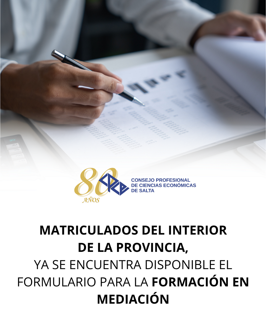 NOVEDADES CPCES 