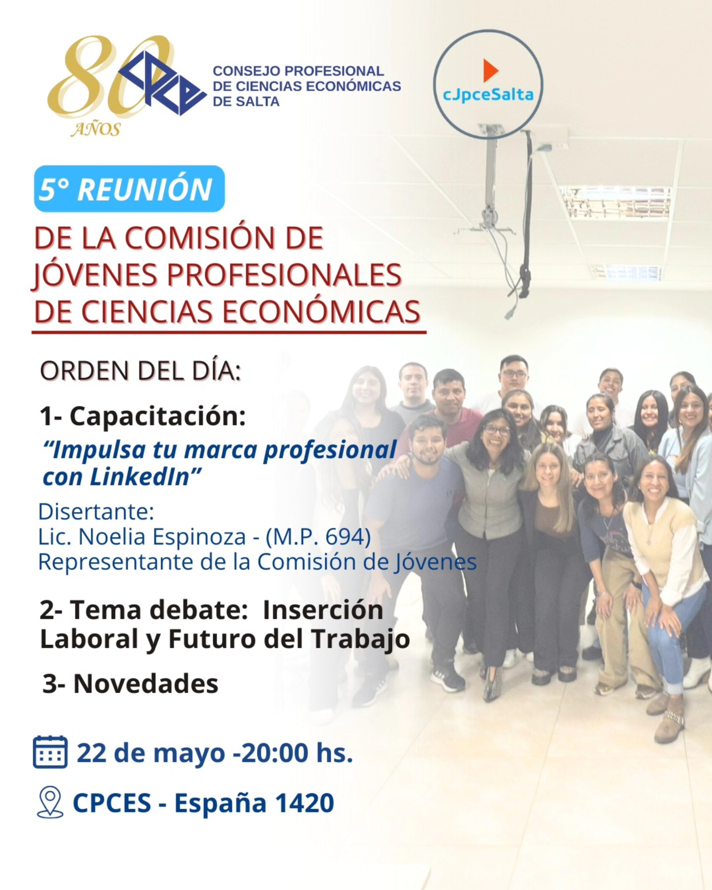 5° Reunión de Jóvenes Profesionales