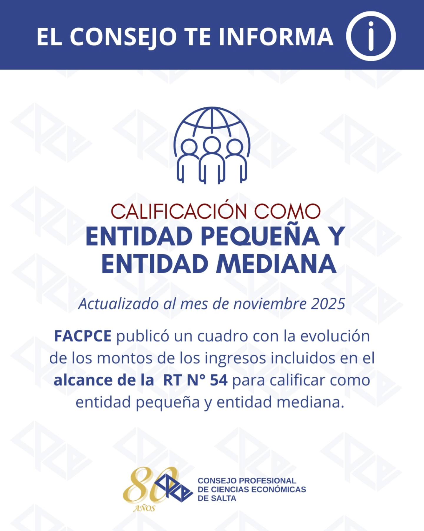 ENTIDAD PEQUEÑA Y MEDIANA