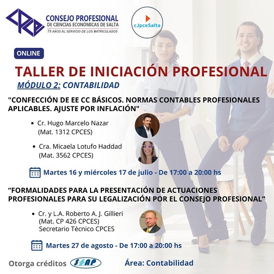 TALLER DE INICIACIÓN PROFESIONAL
