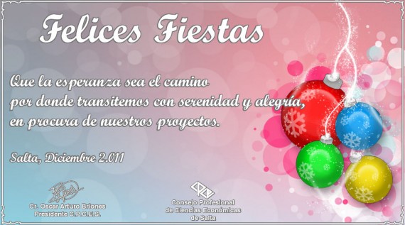 Felices Fiestas